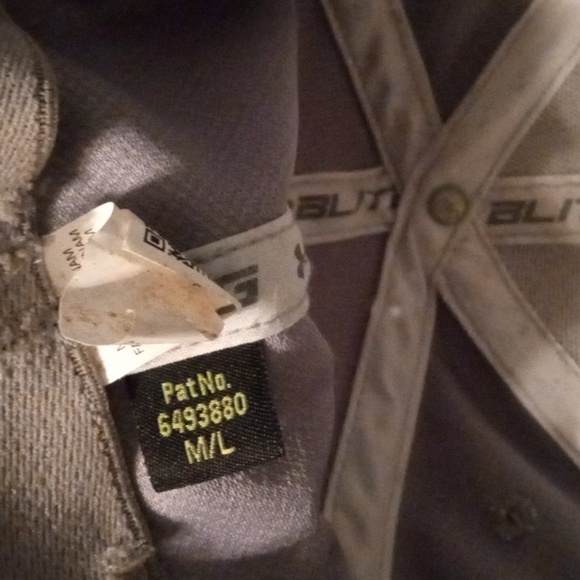 Mens Under Armour Golf White Stretch Hat Heatgear Size LG/XL - Picture 5 of 6